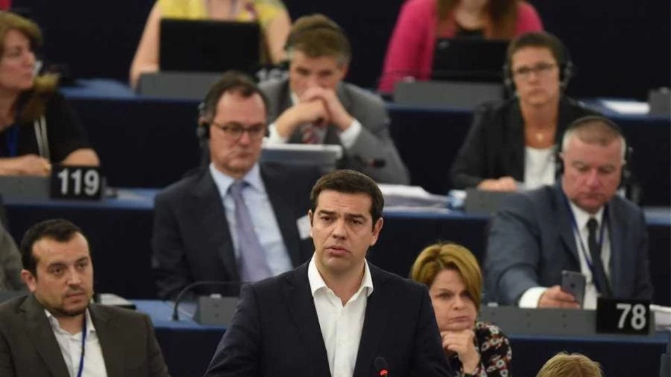 Ο Αλέξης Τσίπρας στο Ευρωκοινοβούλιο ζωντανά (βίντεο)